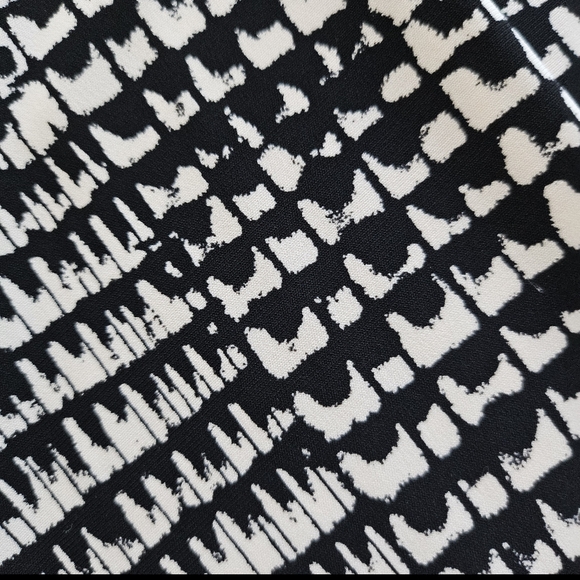 Lauren Ralph Lauren Black White Stretch Sheath Dress – Size 14 (NWOT) - Picture 4 of 9